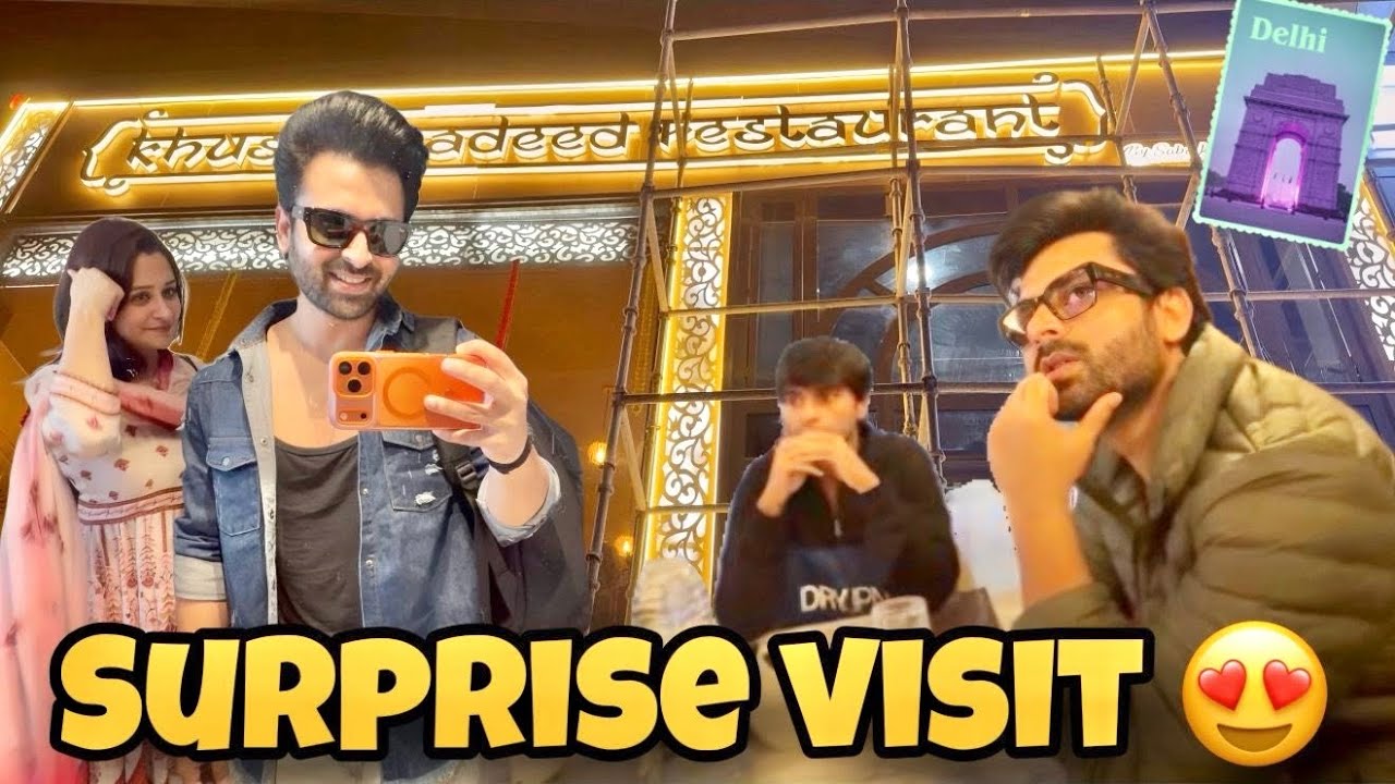 Delhi Khushamadeed Visit | Madam ki Nayee Farmaish 😳 | Delhi | Shoaib Ibrahim | vlog