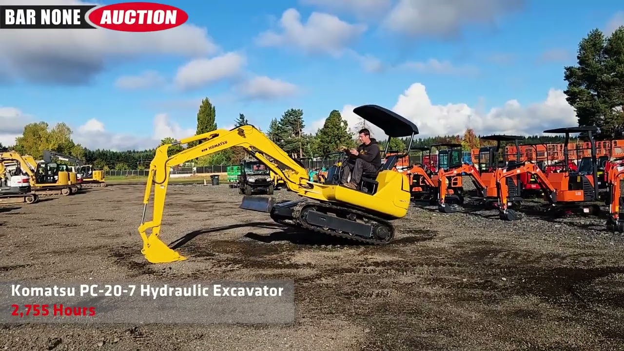 Komatsu PC-20-7 Hydraulic Excavator