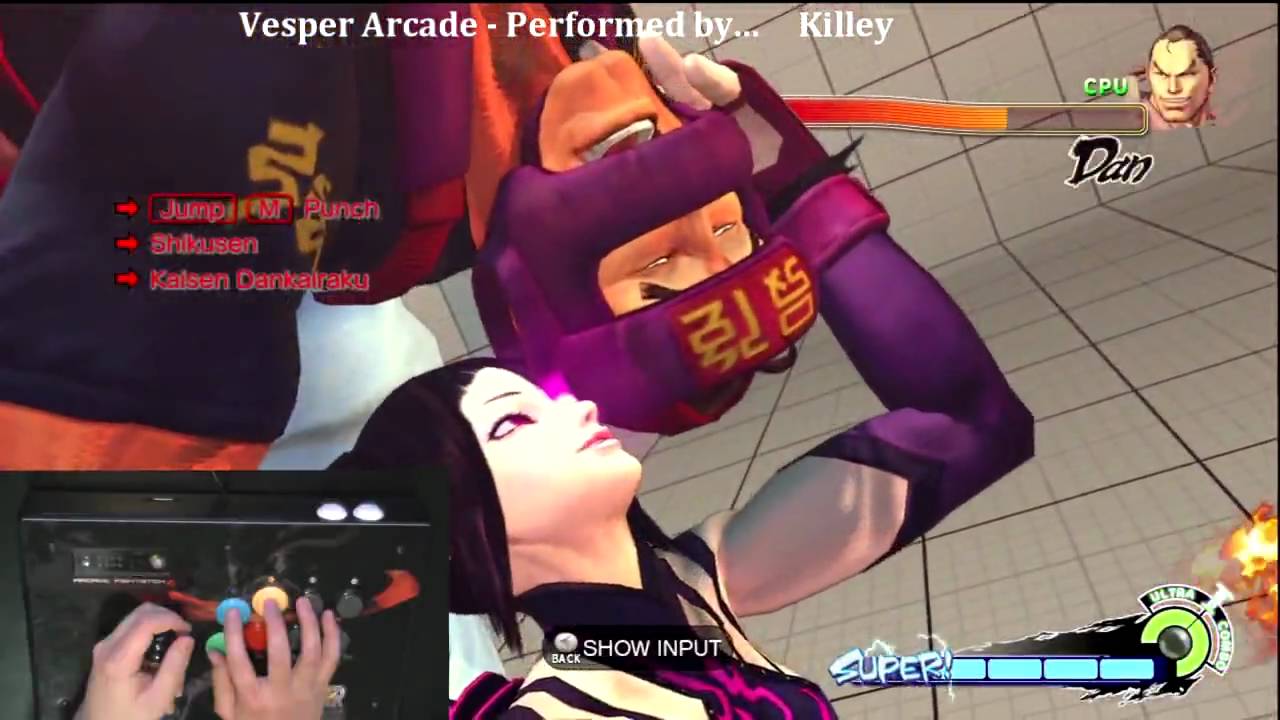 Super Street Fighter 4 Trials - Juri