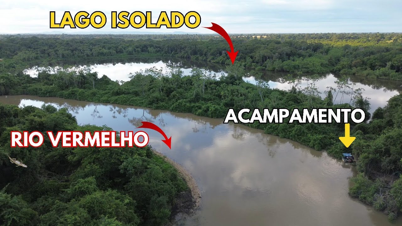Ep 4/4 - QUATRO DIAS ACAMPANDO E PESCANDO , ADEUS CIDADE - PARTIU SELVA