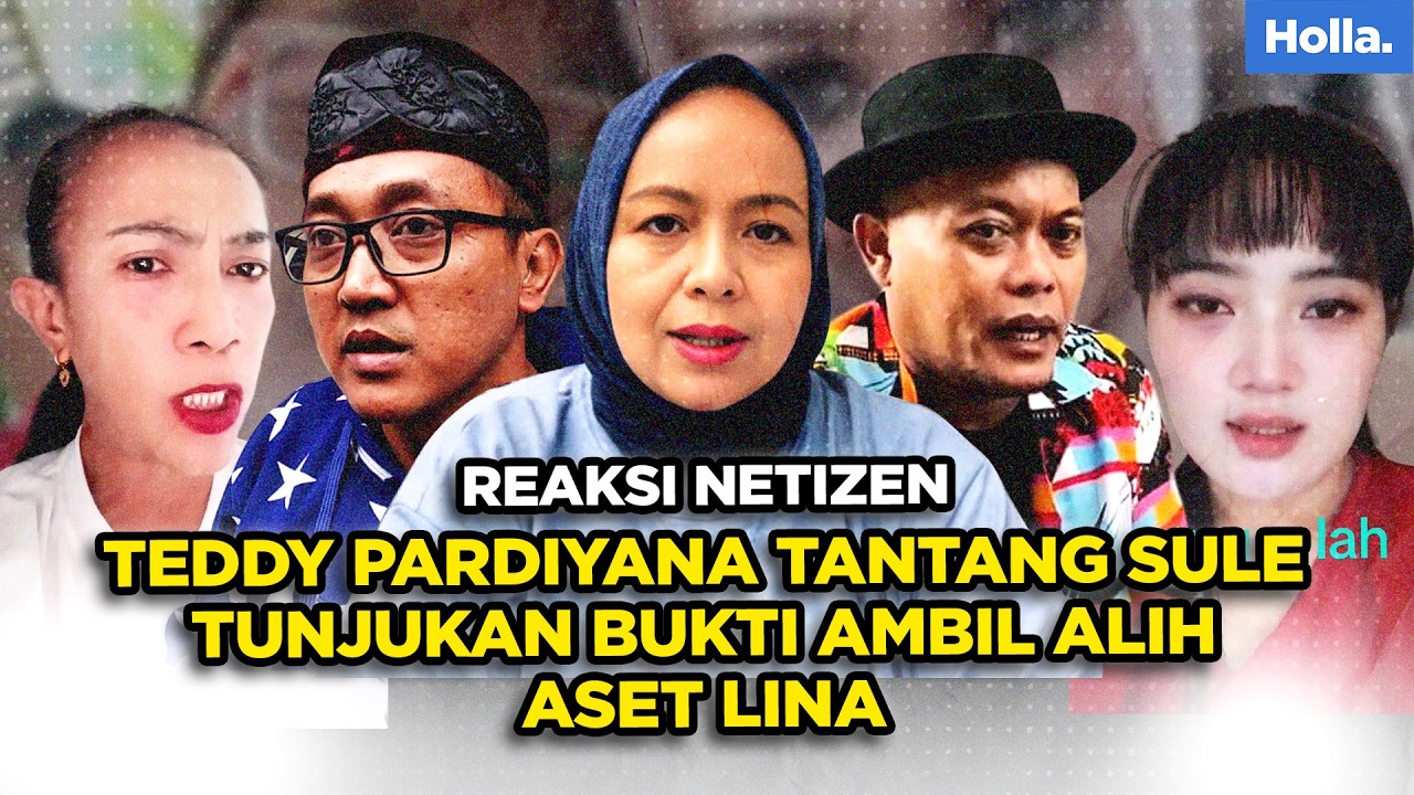 REAKSI NETIZEN TEDDY PARDIYANA TANTANG SULE TUNJUKAN BUKTI AMBIL ALIH ASET LINA