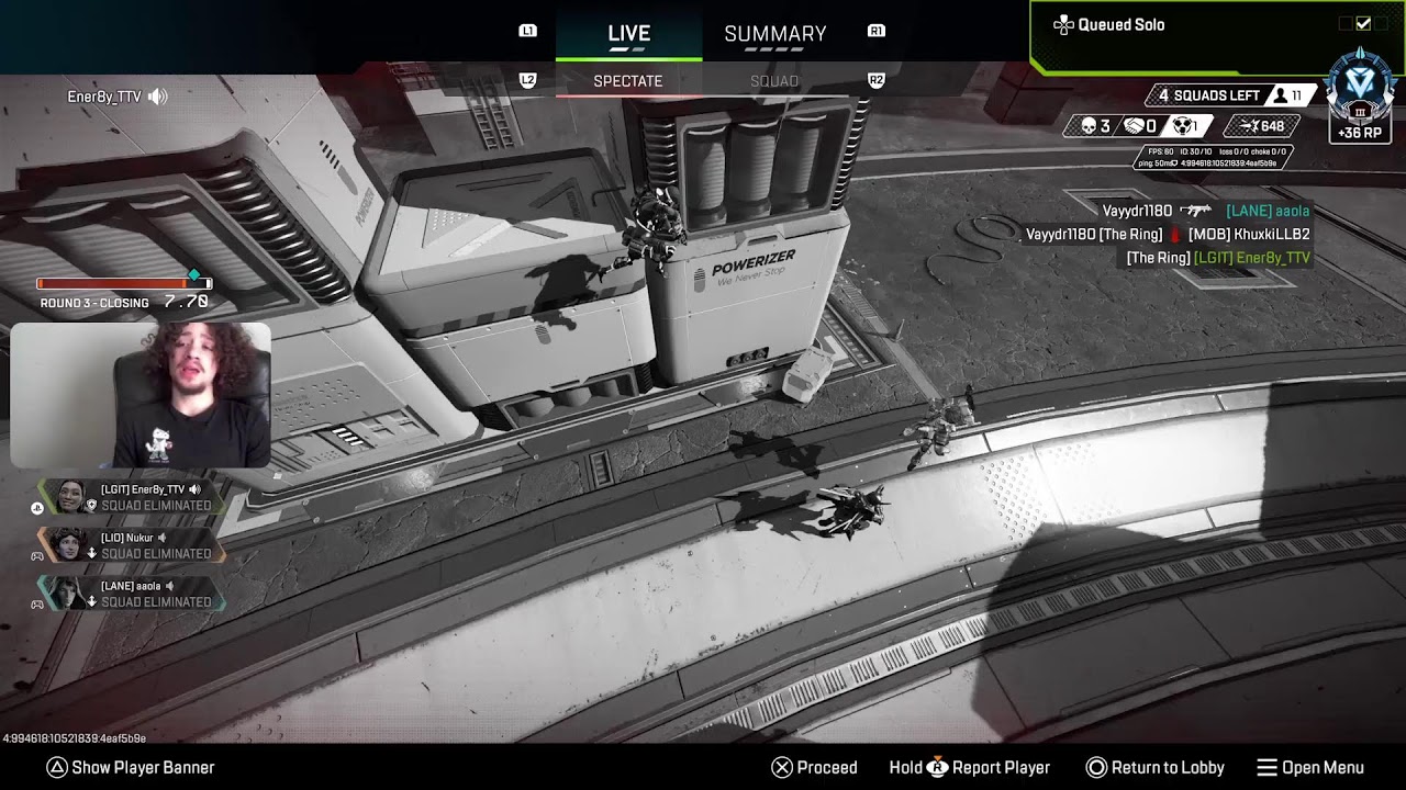 Apex Ranked master push