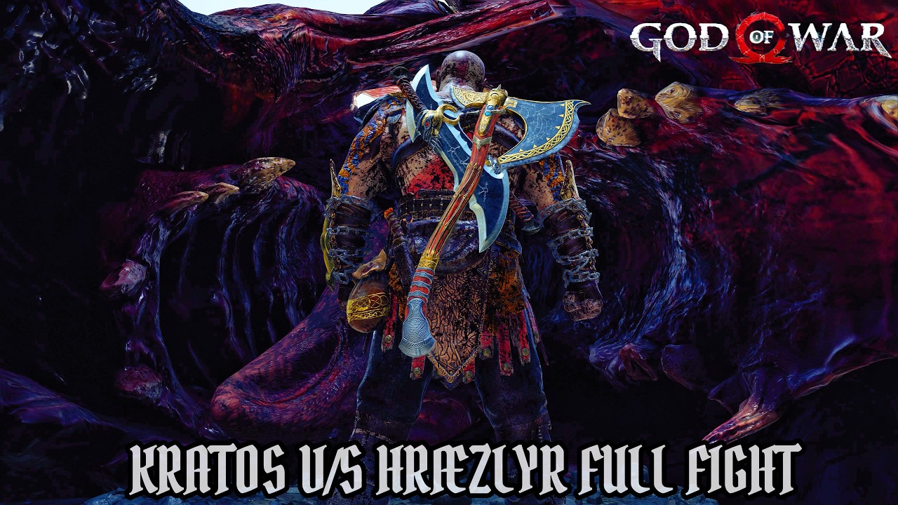 A dragon stood in kratos’s way… it didn’t stand for long. God of War (2018) 4K Gameplay Part 7