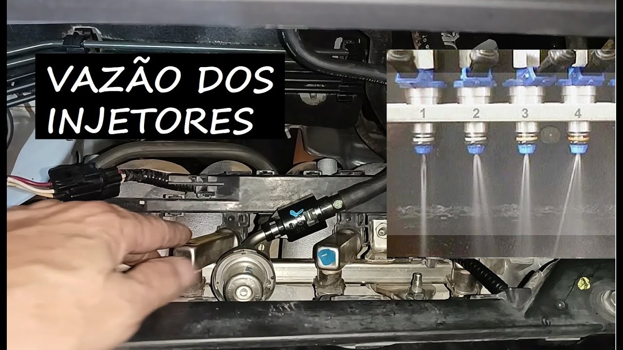 Vazão dos Injetores - Verificando sem desmontar
