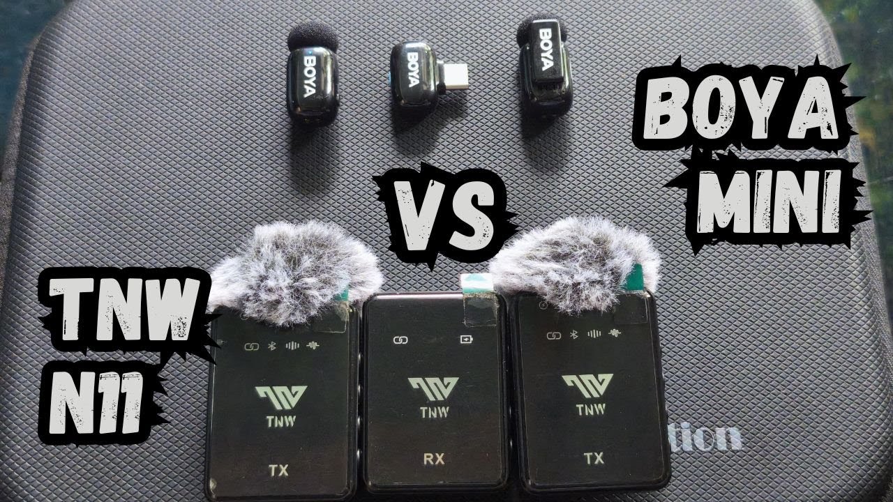 KOMPARASI MICROPHONE BOYA MINI VS TNW N11‼️