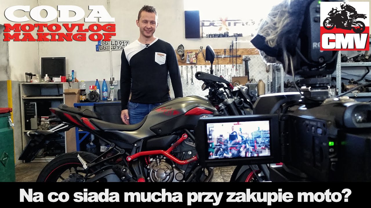 CMV Making of #6 Na co siada mucha przy zakupie moto? - CODA MotoVlog