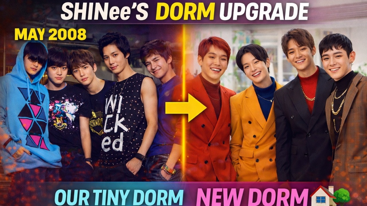 SHINee’s Dorm Life (1st & 2nd dorm): When Five Idols Shared One Bedroom