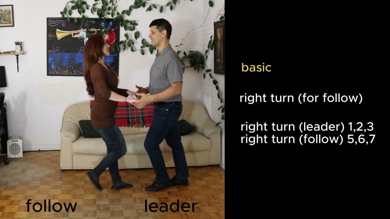 Beginner Salsa - Fall 2025 - Week 2 (3 right turns)