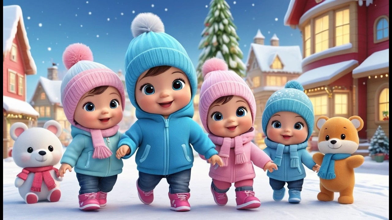 Winter Toy Parade | Winter Fun Learning Song for Toddlers