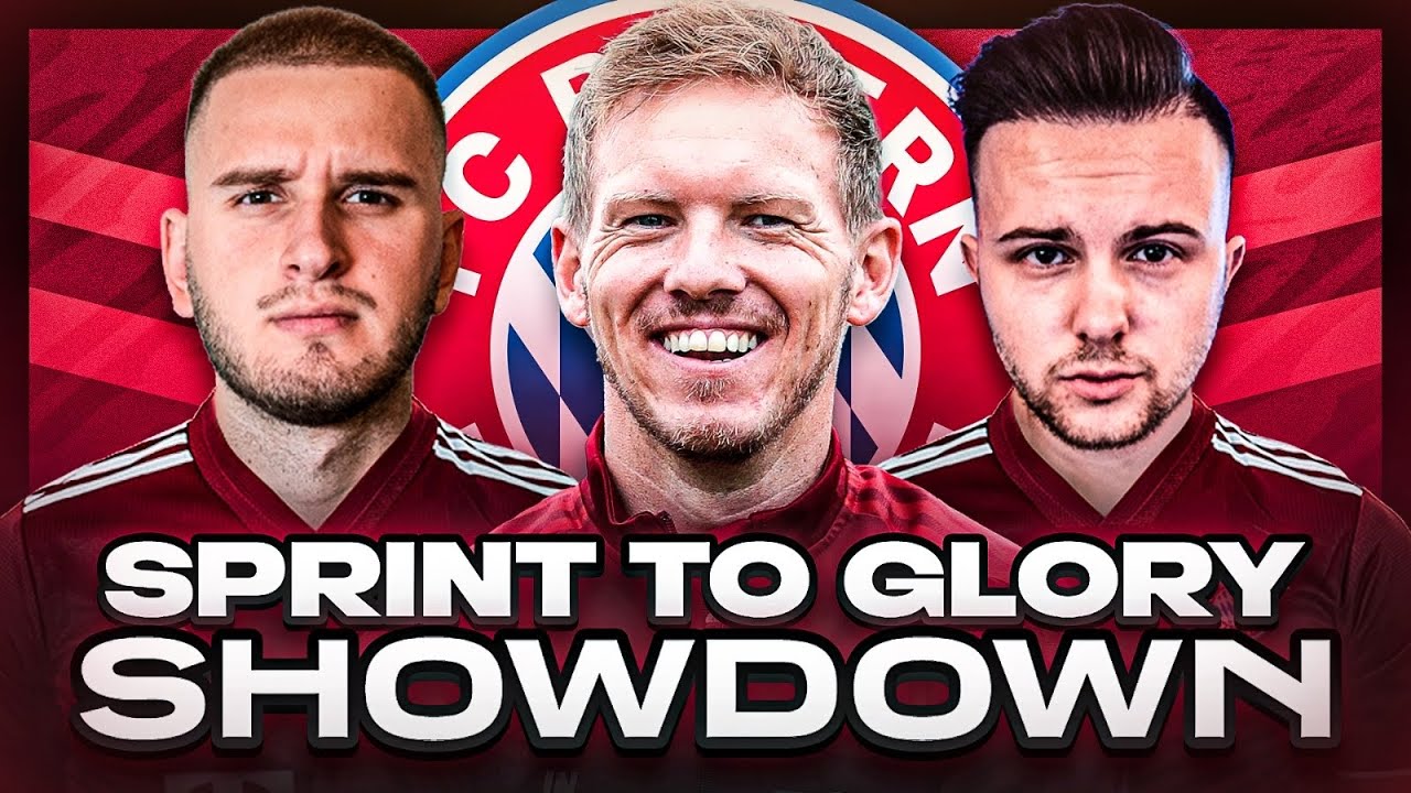 FC BAYERN SPRINT TO GLORY SHOWDOWN VS. GAMERBROTHER feat. JULIAN NAGELSMANN⚔️🔥