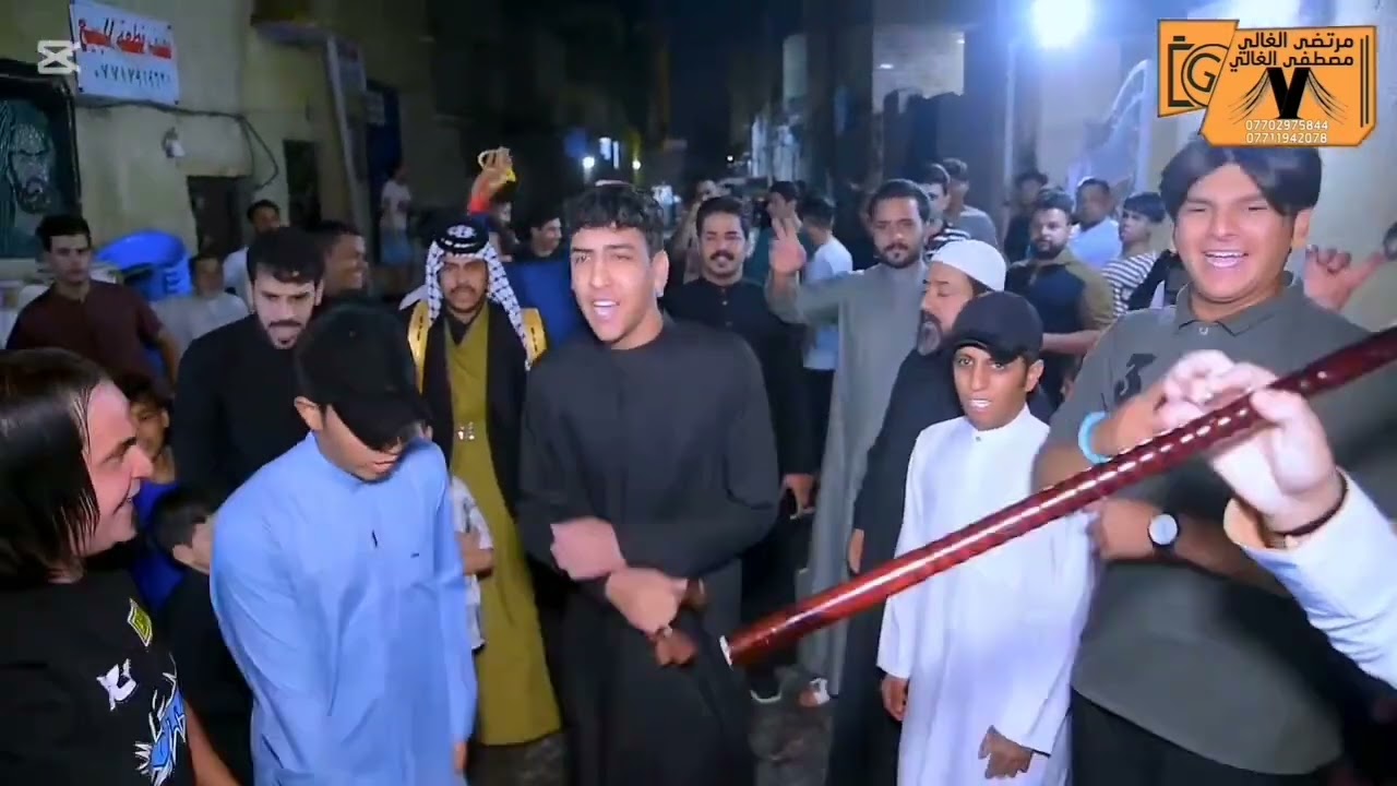 المهوال احمد الفريجي والمهوال مرتضى السالم الفريجي والمهوال عباس الفريجي عرس العبادي