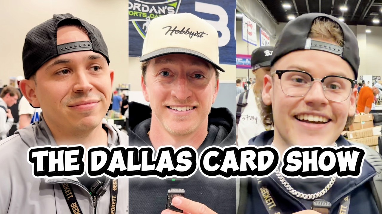 March Dallas Card Show with some of the biggest names In collecting.