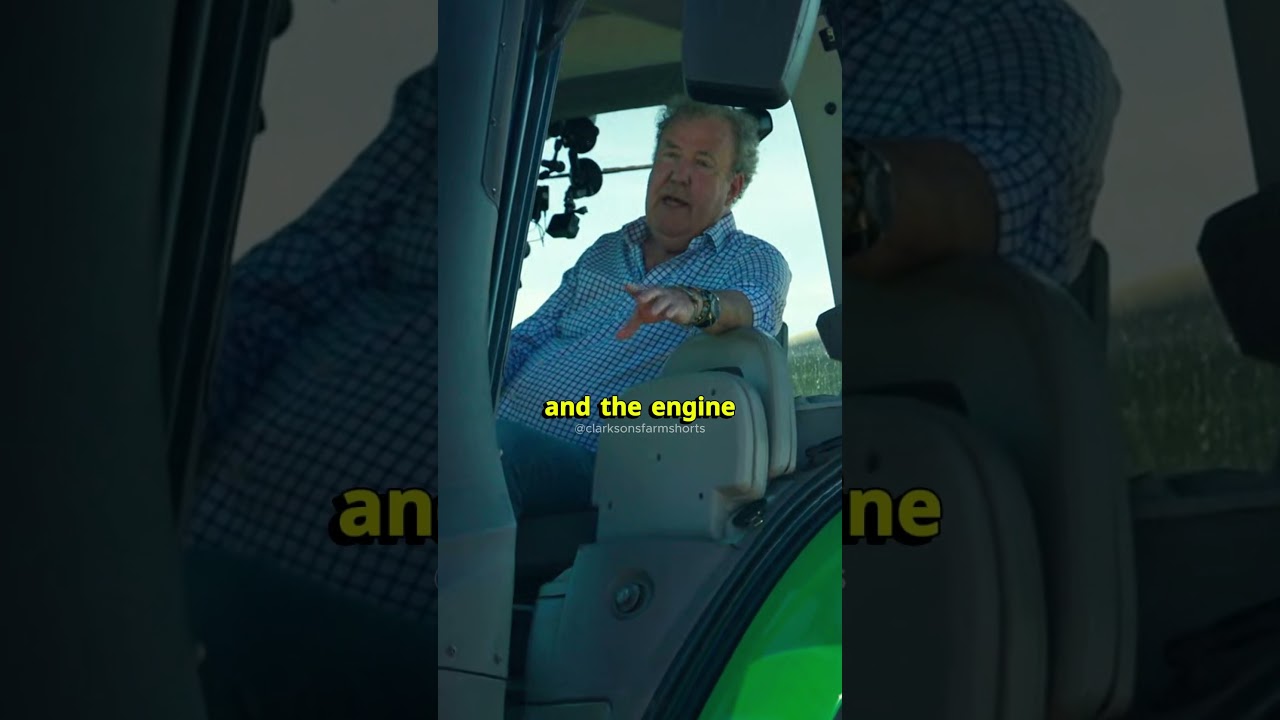 Charlie shuts down Clarkson's NEW tractor #farming #uk #amazon  #clarksonsfarm