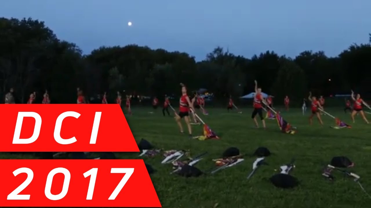 In The Lot: Santa Clara Vanguard Color Guard In Allentown At The 2017 DCI Eastern Classic