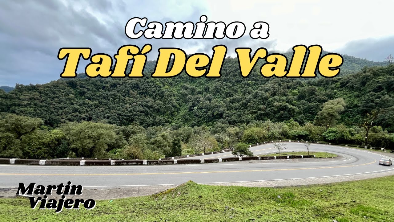 Subiendo la MONTAÑA por el SINUOSO camino a Tafí Del Valle, TUCUMAN 🤩