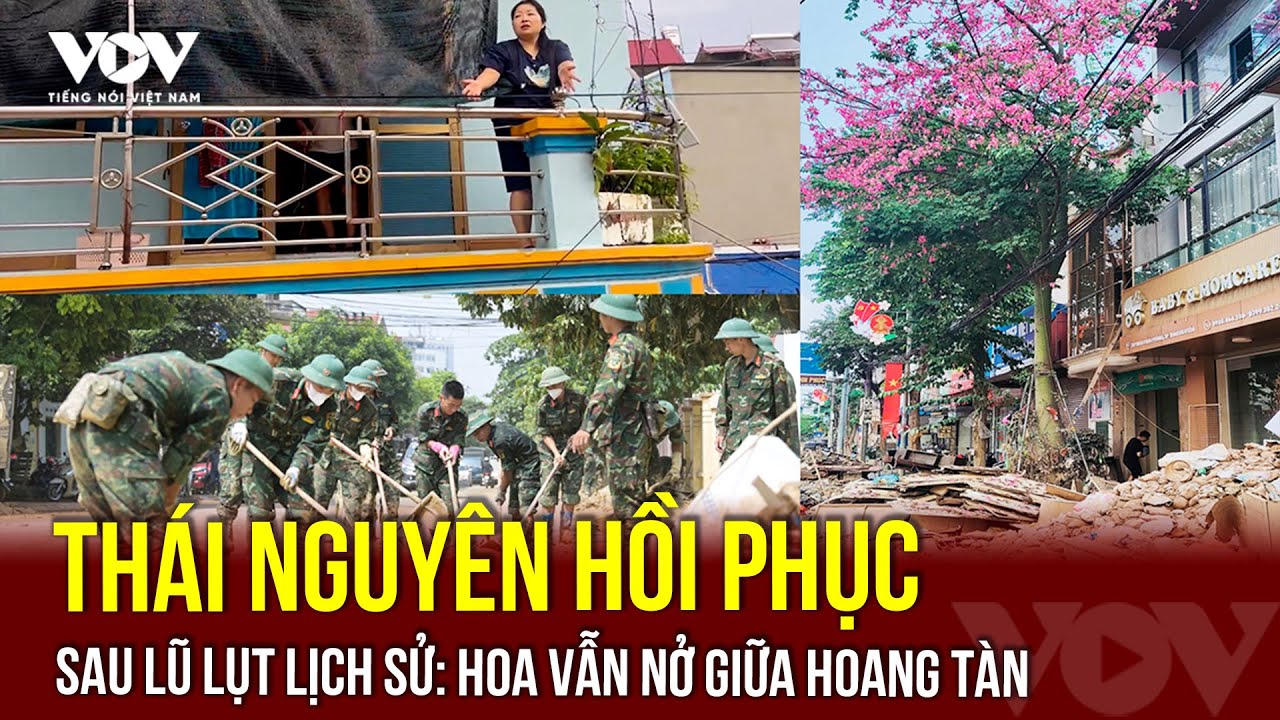Thái Nguyên hồi phục sau lũ lụt lịch sử: Hoa vẫn nở giữa hoang tàn | VOV