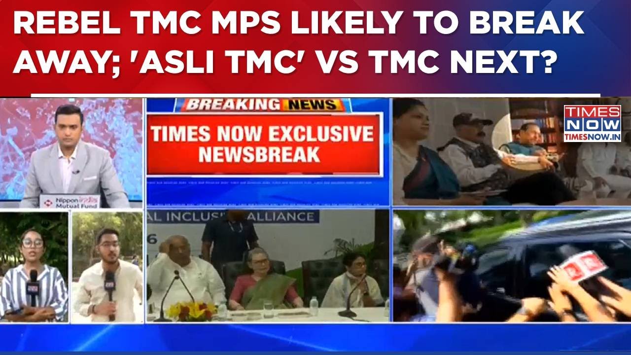 Rebel TMC MPs Hold Key Meet, Likely To Break Away & Form Separate Bloc; 'Asli TMC' Vs TMC Next?