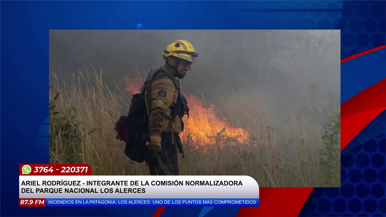 ARIEL RODRÍGUEZ - INTEGRANTE DE LA COMISIÓN NORMALIZADORA DEL PARQUE NACIONAL LOS ALERCES