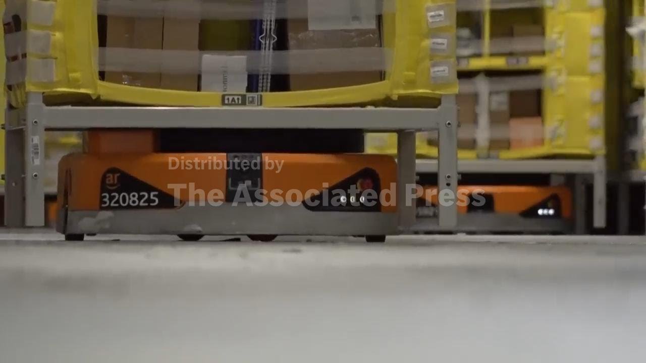Meet the thousands of AI robots working as Amazon's Christmas elves