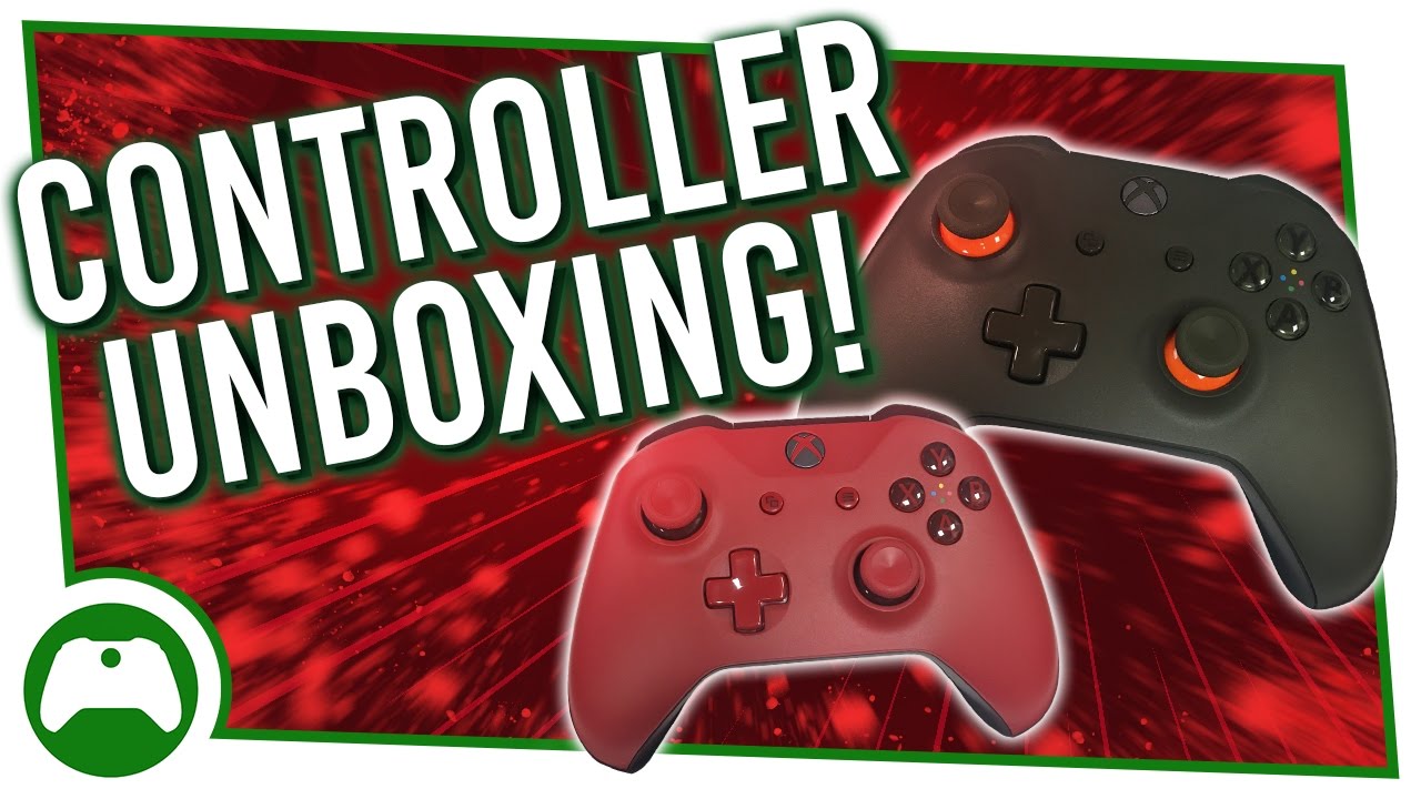 Red And Green/Orange Wireless Controller Unboxing!