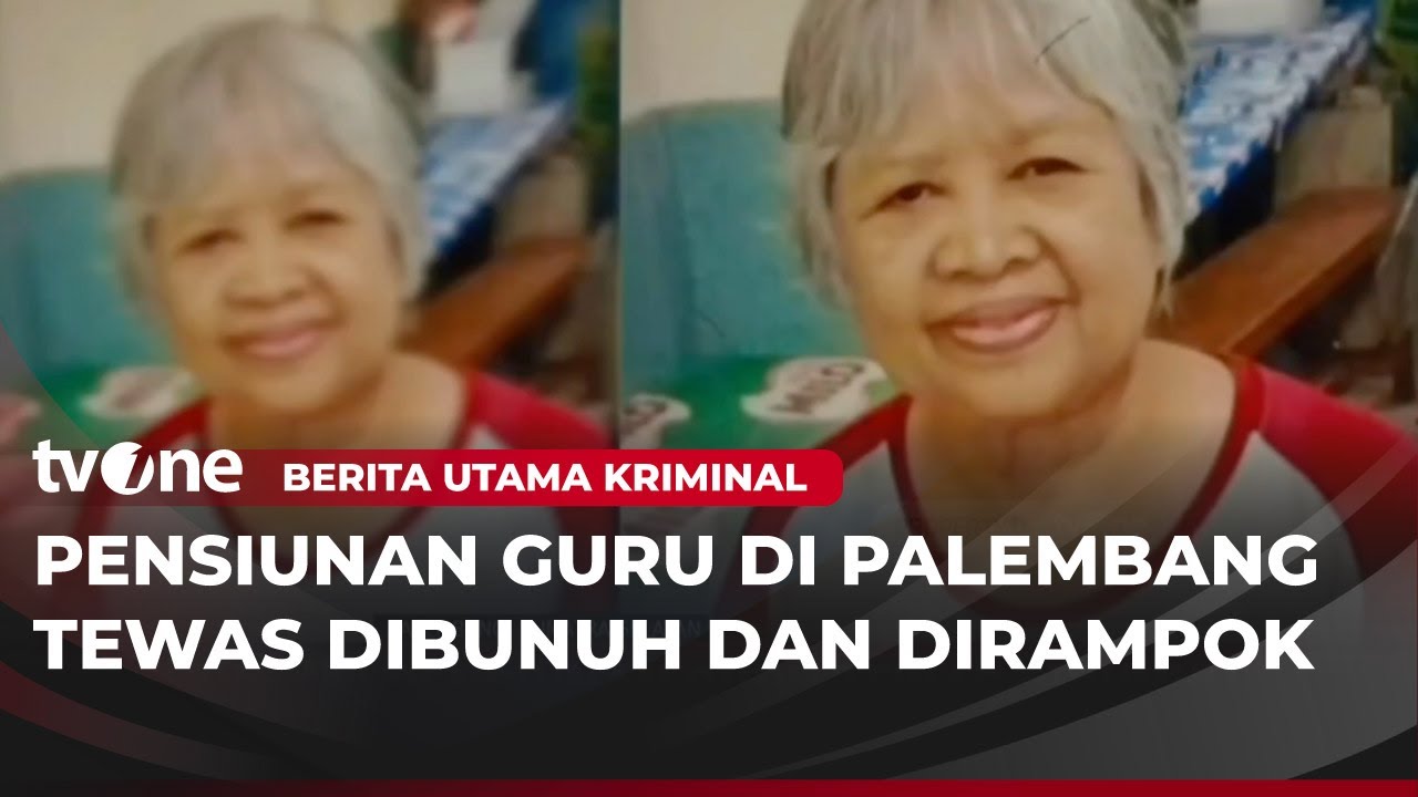 Misteri Pembunuhan Pensiunan Guru di Palembang Akhirnya Temui Titik Terang | Berita Utama Kriminal