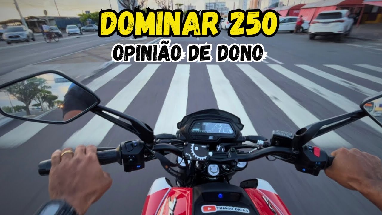 🔥 BAJAJ DOMINAR 250 OPINI&Atilde;O DE DONO | A VERDADE SOBRE ESSA MOTO!