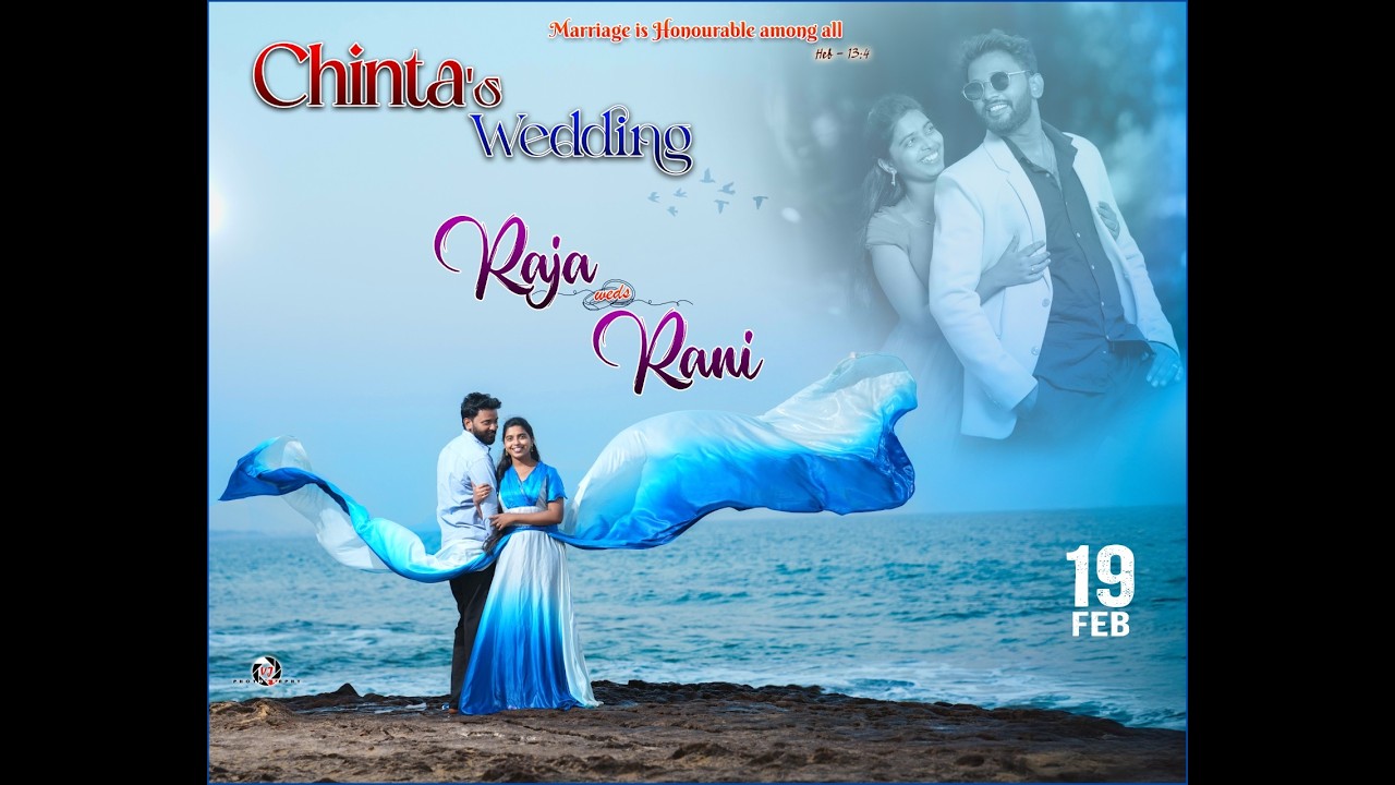 CHINTA'S WEDDING CELEBRATIONS RAJ VARDHAN WEDS ANGEL RANI 19-02-2026 AT 11AM LIVE....