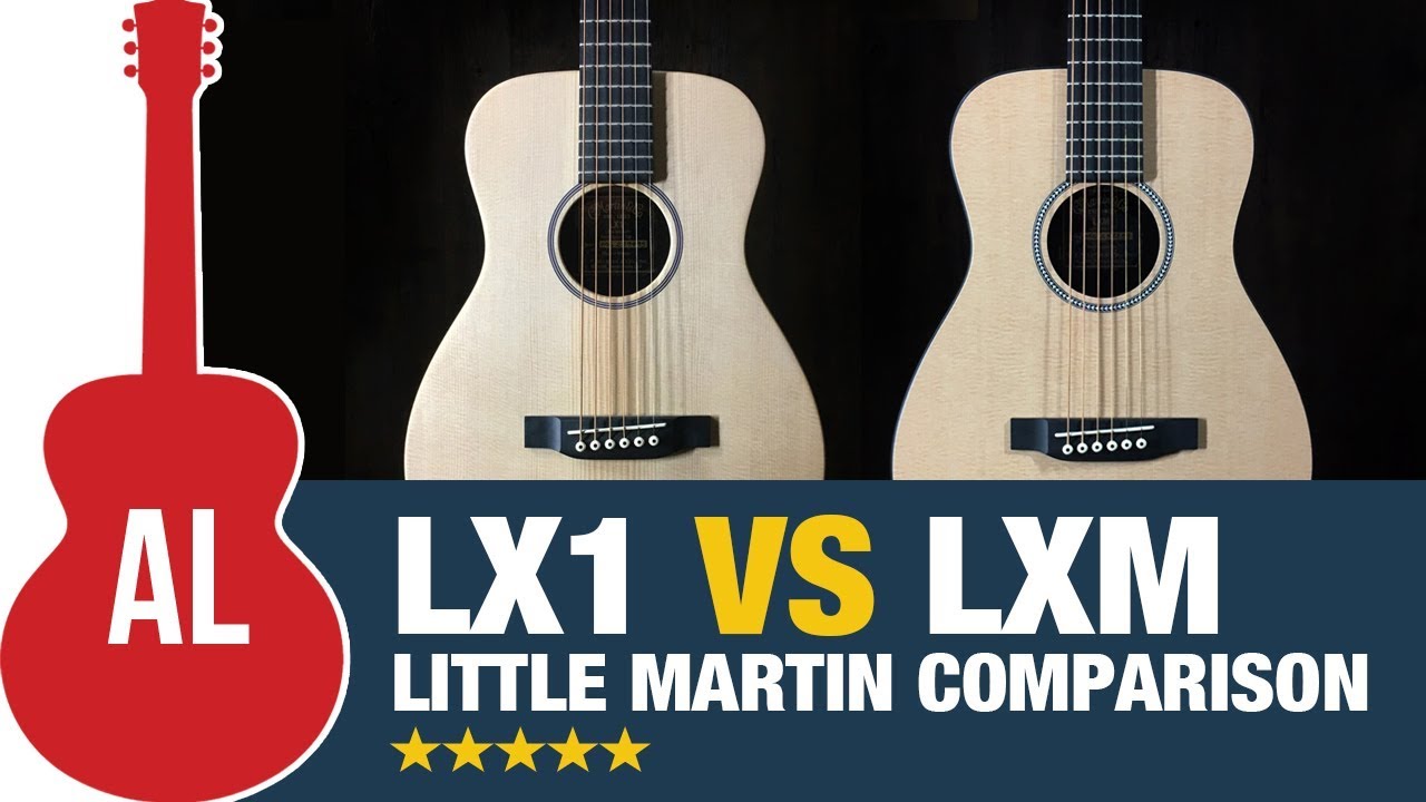 Martin LX1 против LXM — сравнение ламината и массива дерева
