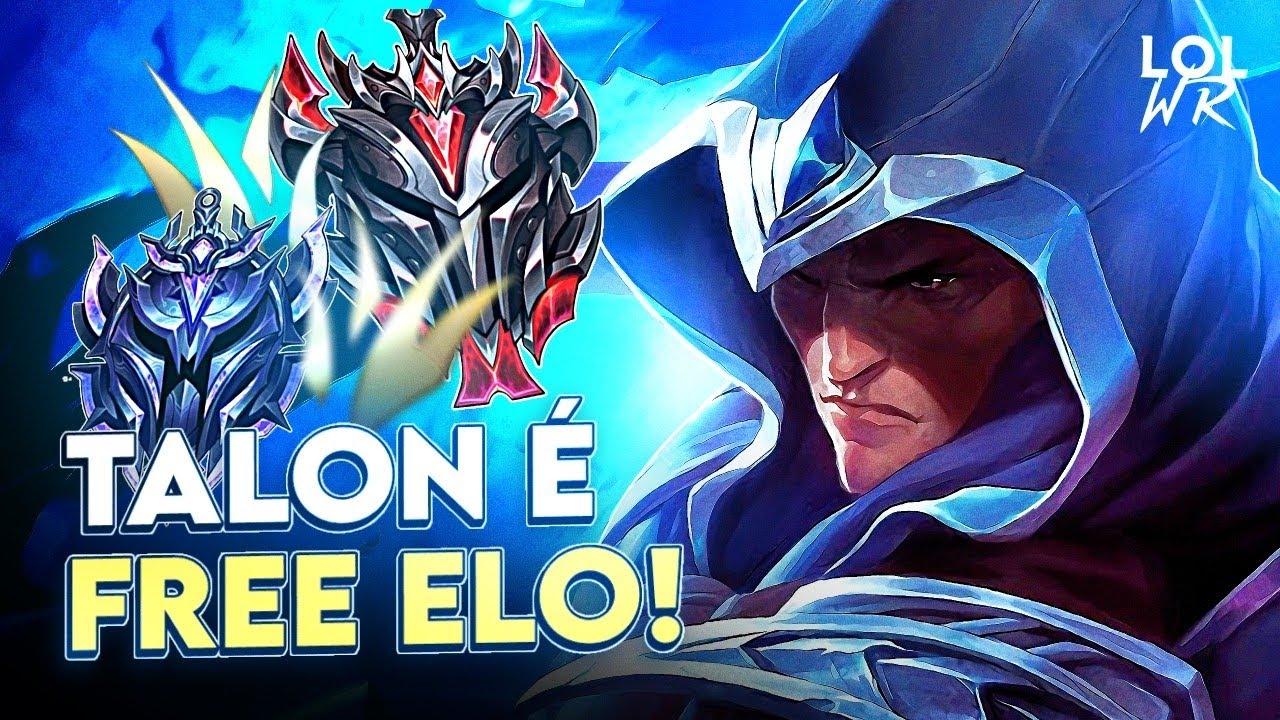 ESSE BONECO É FREE ELO! TALON CONTINUA UM ABSURDO NA JUNGLE | LoL Wild Rift