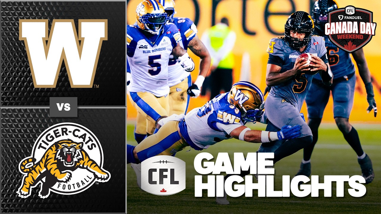 CFL 2026 Recap: Winnipeg @ Hamilton - FanDuel Canada Day Weekend