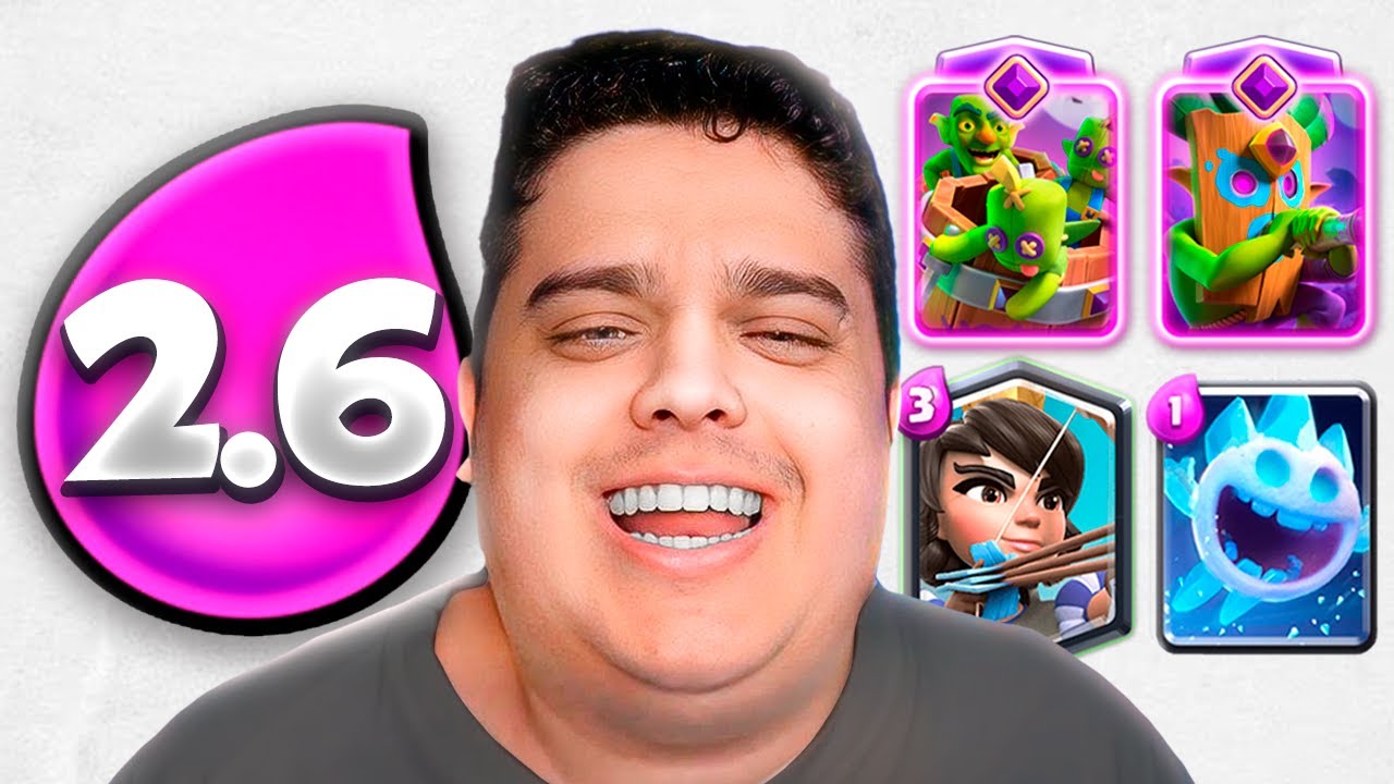 LOG BAIT 2.6 É O NOVO DECK TOP 1 DO MUNDO!