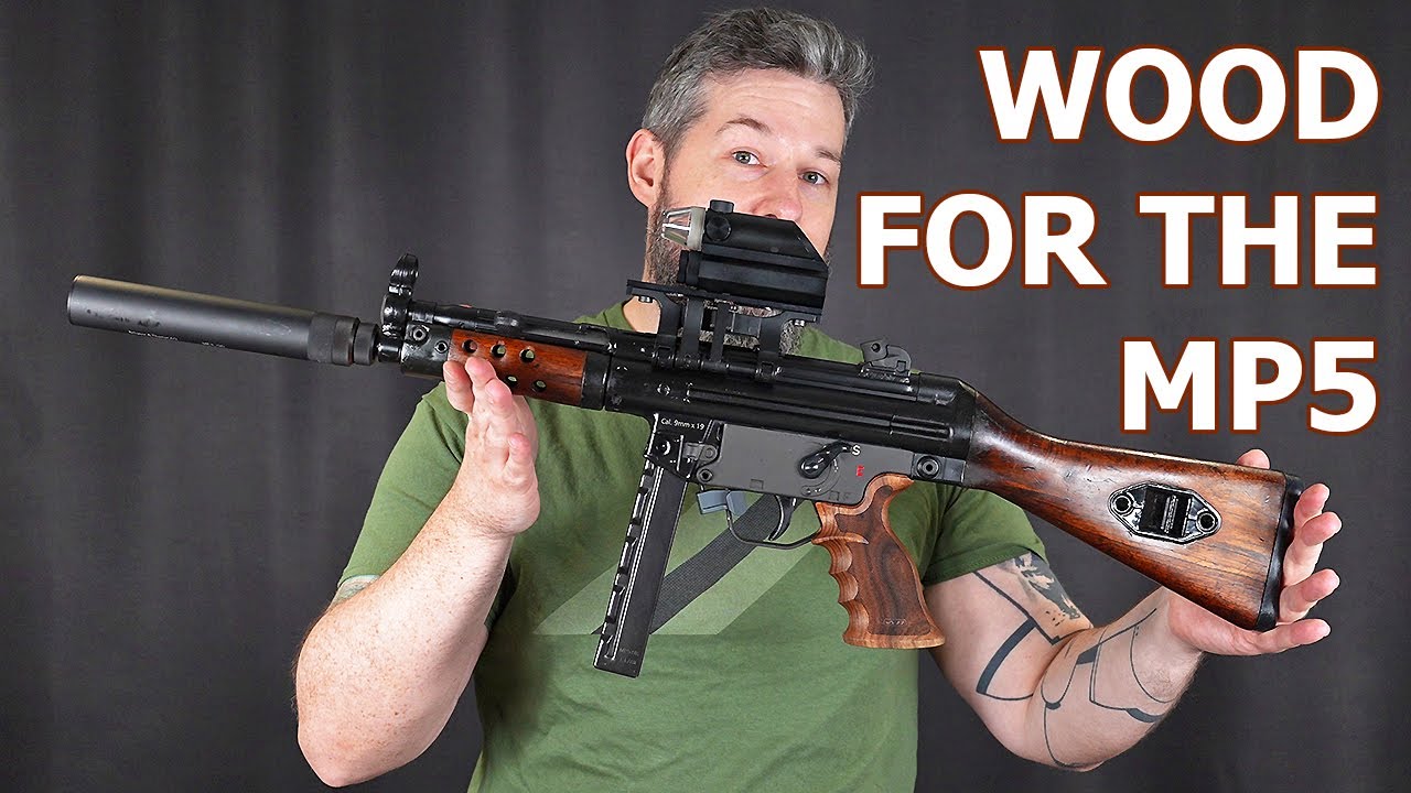 How I made Wood Parts for my MP5