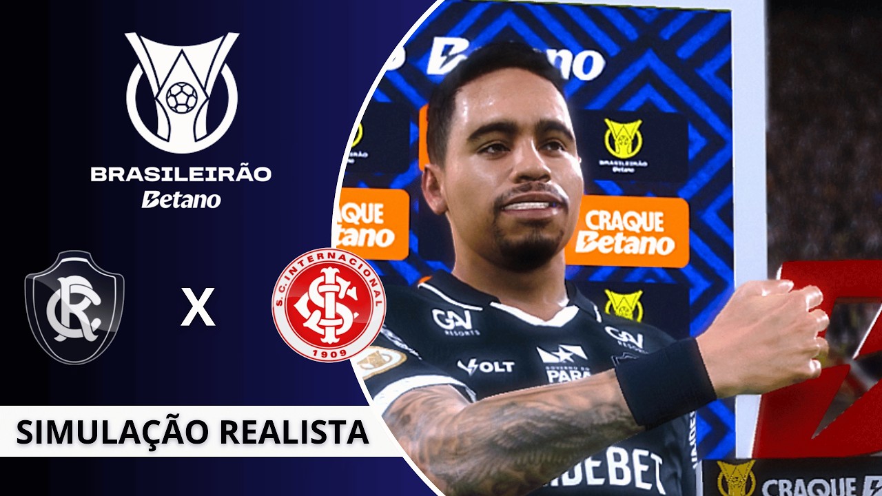 Remo vs Internacional | Brasileirão 2026 | Rodada 4 | Yago Pikachu x Alan Patrick Simulação PES21