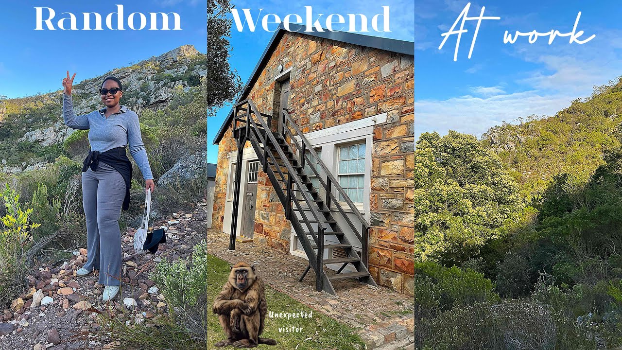 WEEKEND VLOG | work weekend, hiking trails, supervising learners, girls talk, unexpected visitor 🐒