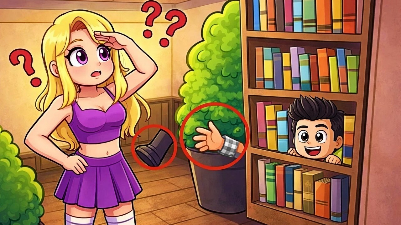 Trouver des CACHETTES IMPOSSIBLES pour Cacher des Parties de mon CORPS dans Roblox !
