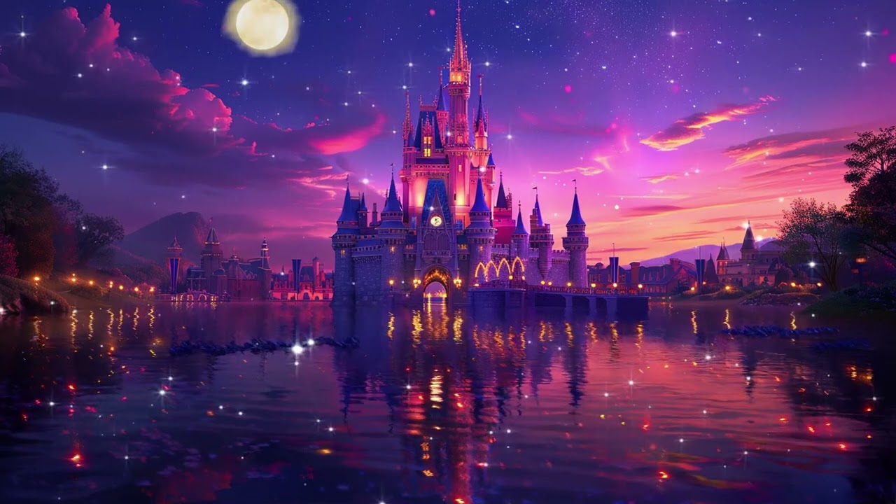 Magical Castle Rain at Midnight – Relaxing Piano & ASMR for Deep Sleep (3 Hours)