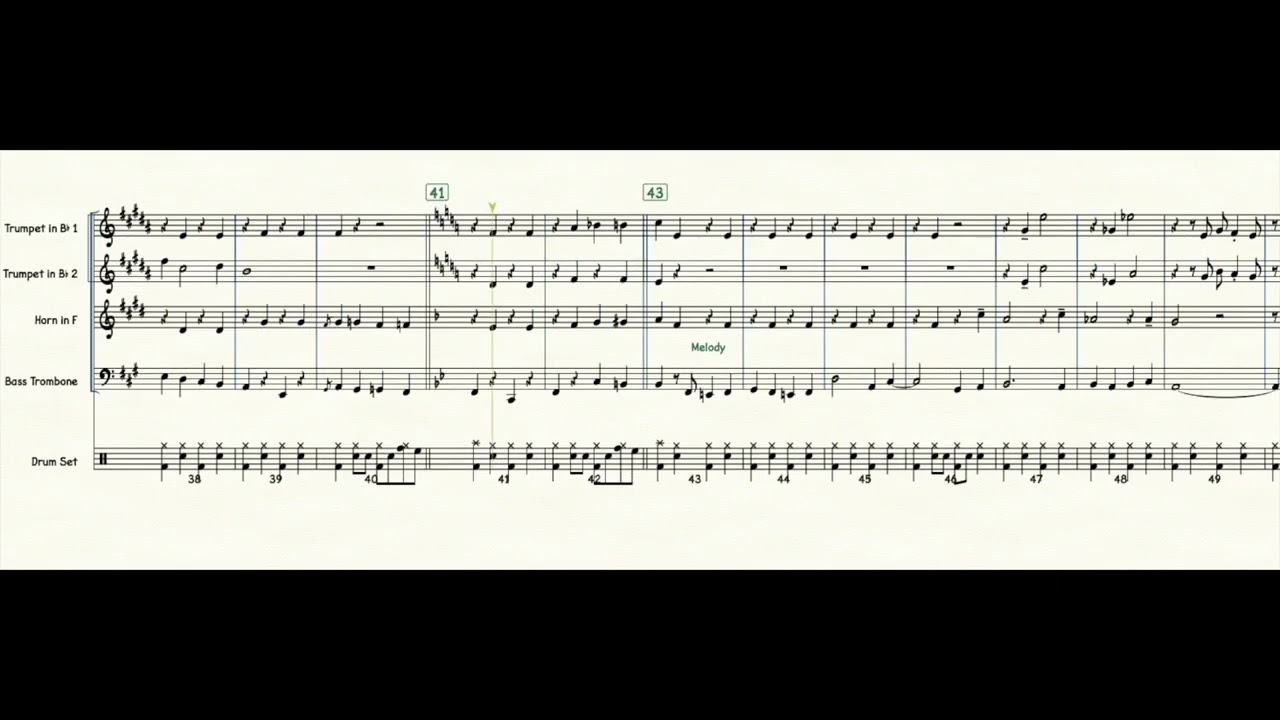 Mele Kalikimaka – The Hawaiian “Merry Christmas” - Brass Quartet & Drums