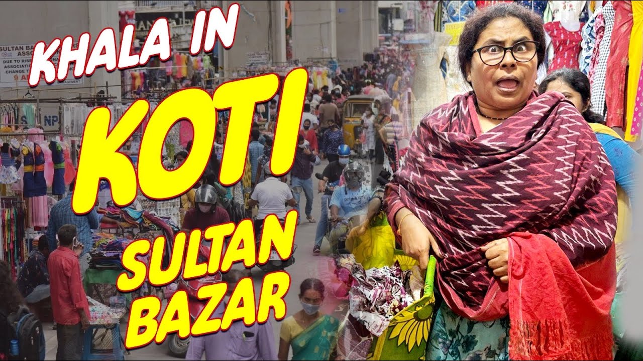 Kirak Khala Shopping In Koti || Kirak Hyderabadi Khala || Priyaredy || Hyderabadi Non Stop Comedy