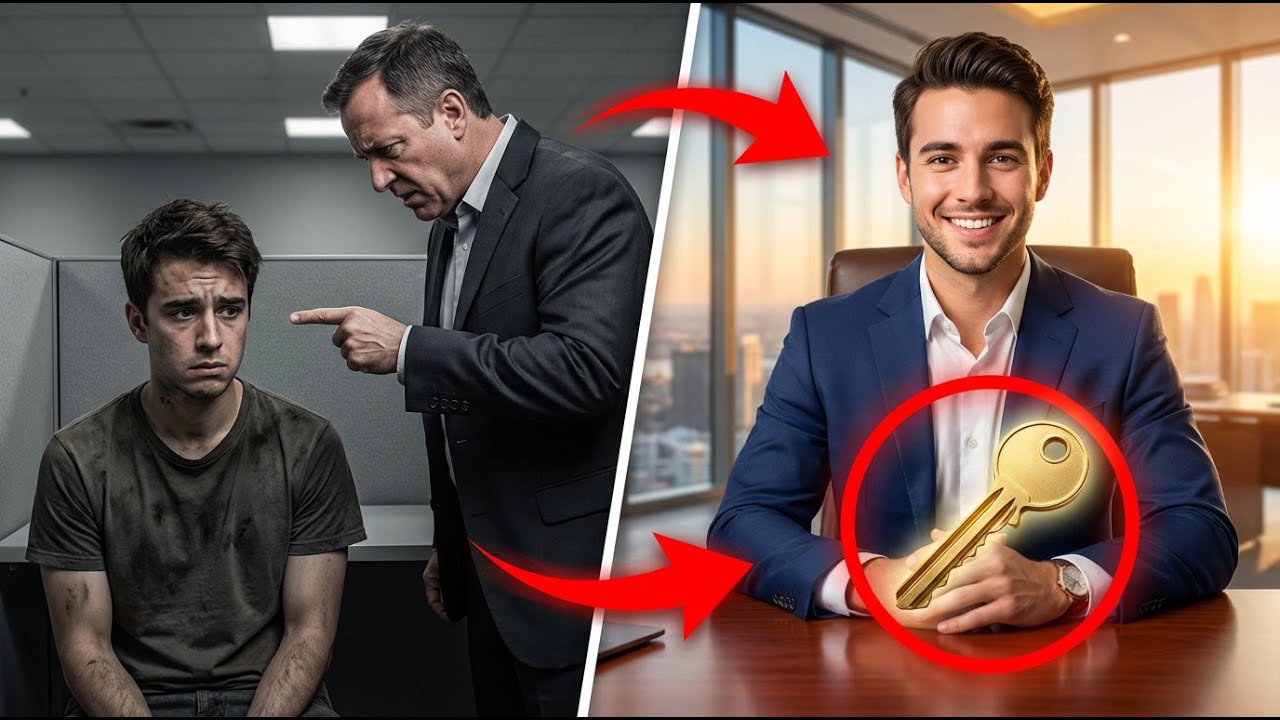 ESTAGIÁRIO HUMILHADO PELO CHEFE É DEMITIDO… NO DIA SEGUINTE DESCOOBRE QUE HERDOU A EMPRESA INTEIRA
