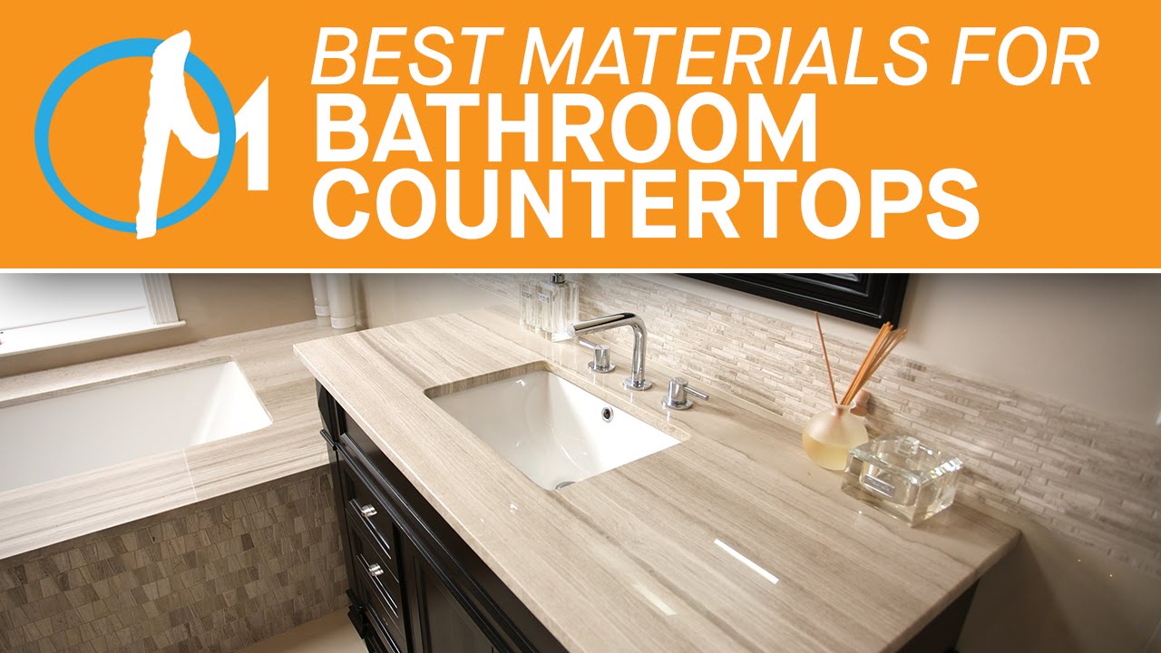 The Best Materials Bathroom Countertops | Marble.com