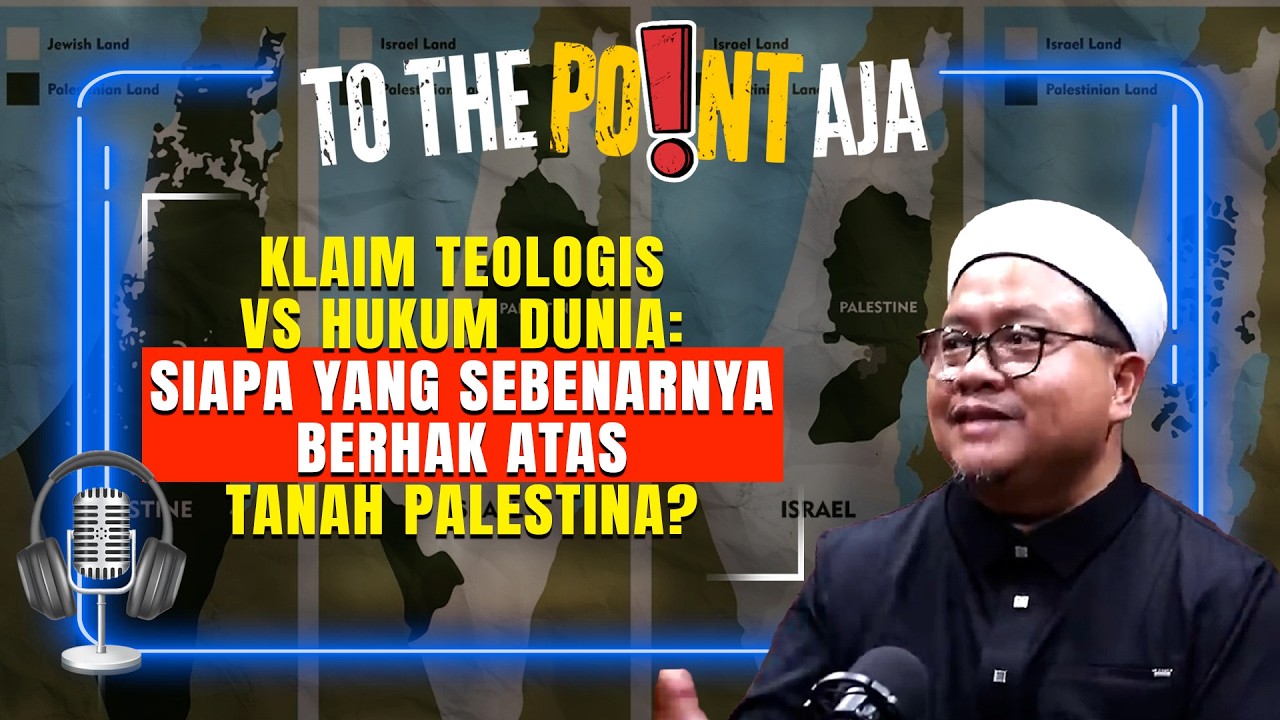 Klaim Teologis vs Hukum Dunia: Kritik Pedas MUI Soal Klaim Sepihak Israel! | To The Point Aja