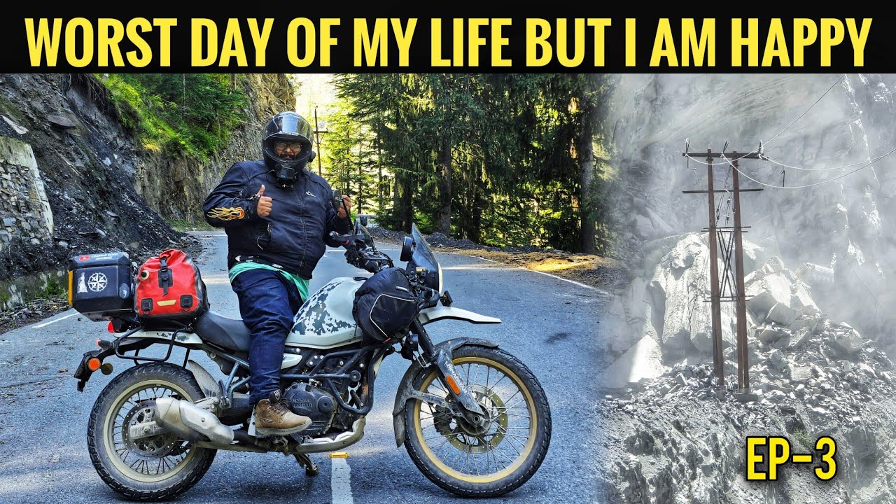 Worst Day Of My Life But I Am Happy | Ep-3 | Bike ka Cone Set Problem | Killar To Jispa