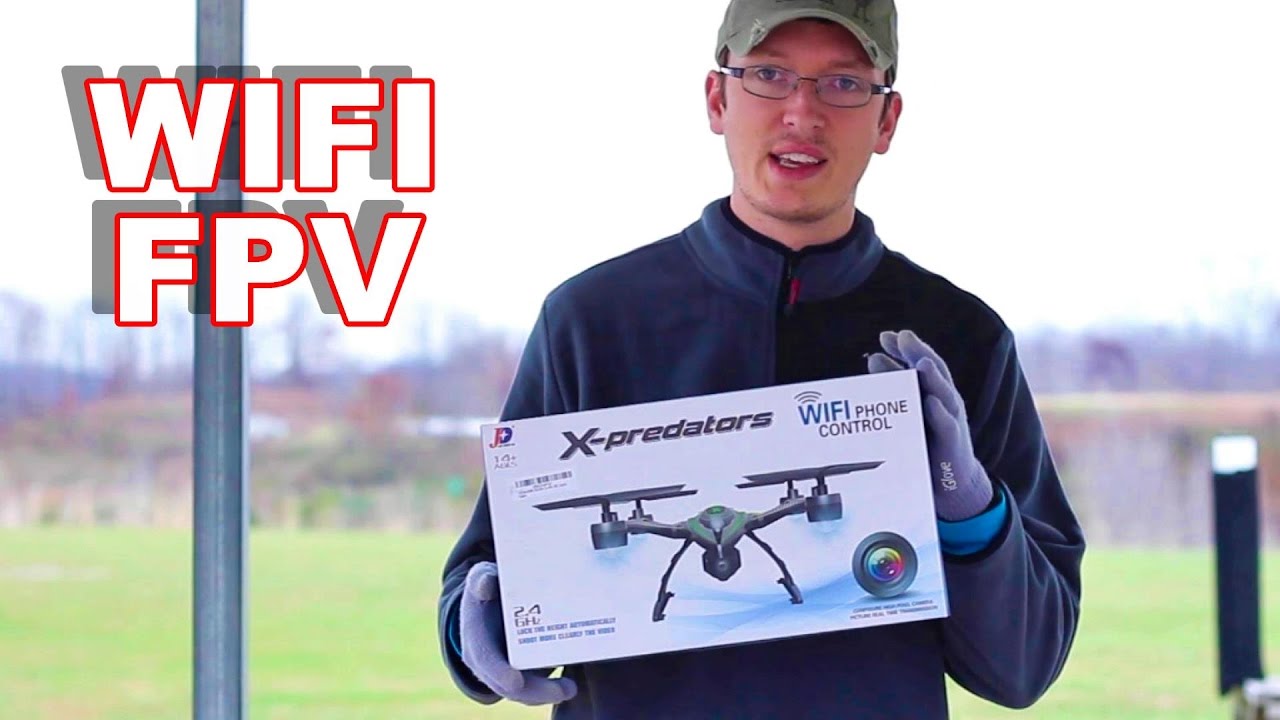 Long-Ish Range WiFi FPV Camera Drone with Altitude Hold - X-Predators JXD 510W - TheRcSaylors