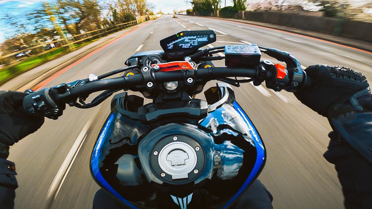 Heading Out Of The City. Part 4 | YAMAHA MT-09 SP + AKRAPOVIC [4K]
