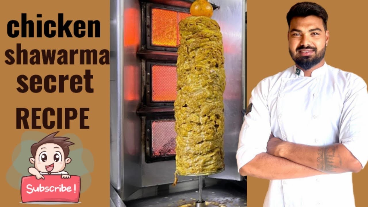 Shawarma Chicken Recipe|Commercial Start Your Own Shawarma Business with Recipe by Chef Faraz Sandhu