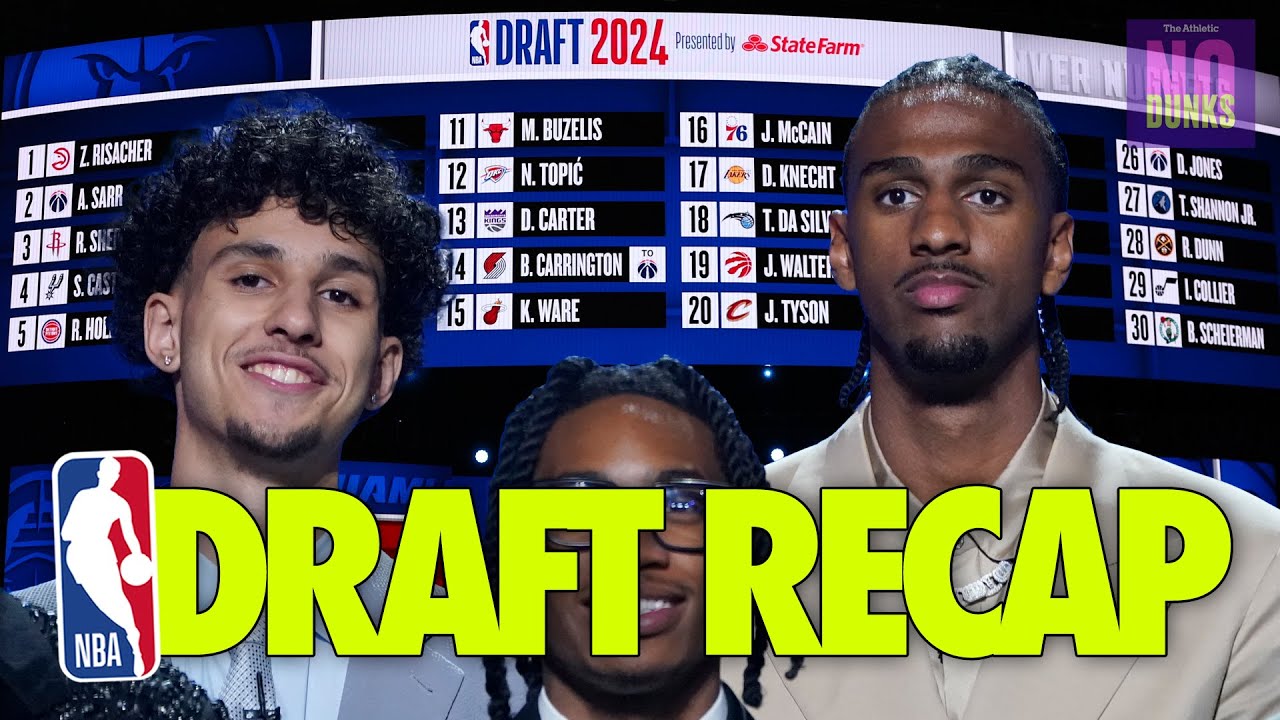 2024 NBA Draft Winners, Surprises, Trades & Hilarious Moments