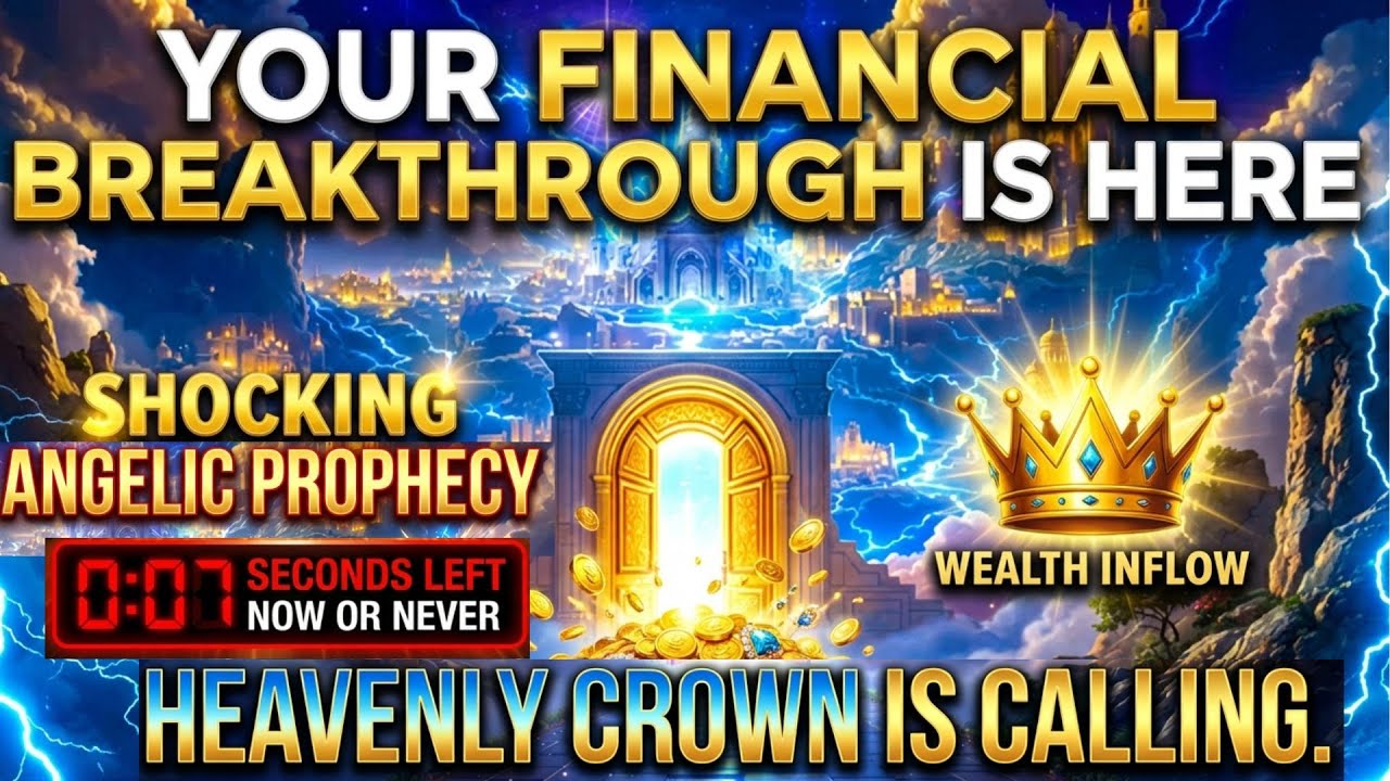 Your Financial Breakthrough is here Angelic Message From Heaven Heavenly Crown is Calling 