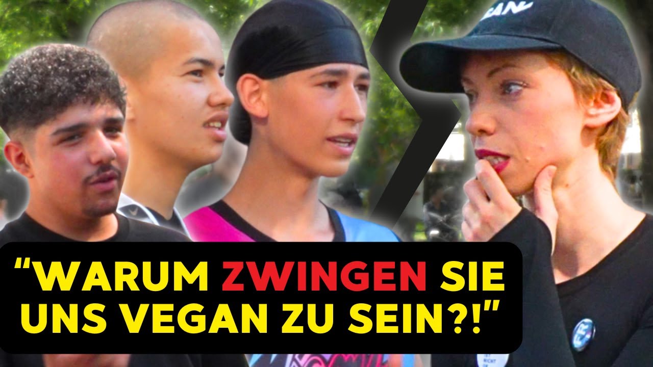 Kinder durchl&ouml;chern VEGANERIN mit Fragen! (Ernst + Lustig 🤓🤡)