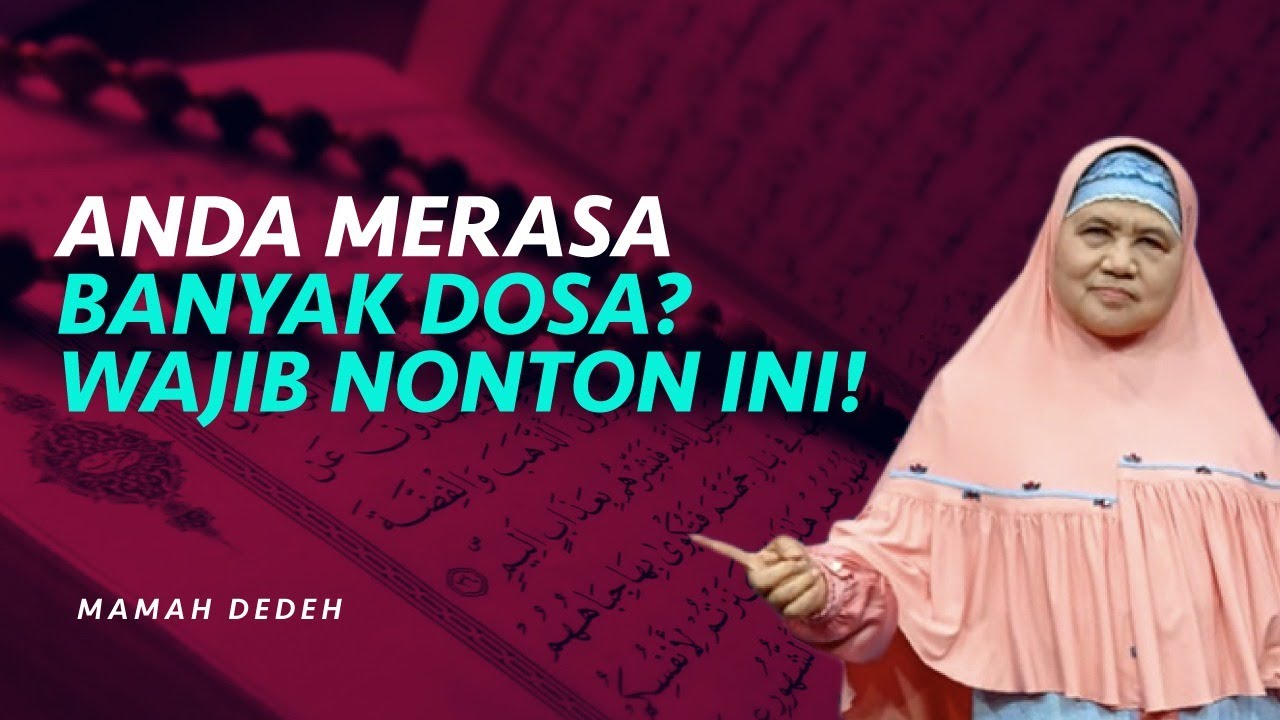 Sebelum Menyesal! Allah Menunggu Taubatmu | Rumah Mamah Dedeh