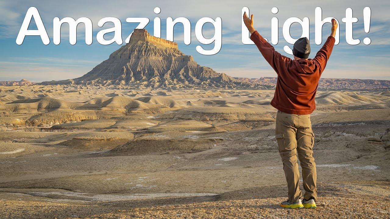 Factory Butte and the Bentonite Hills in Utah!